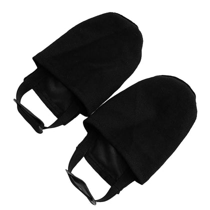 1 Pair Bowling Shoe Covers, Shoe Shield Protective Cover - Fit Perfectly - Black