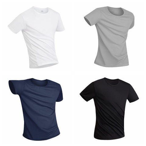 Anti-Dirty Waterproof Men T Shirt Creative Hydrophobic Stainproof Antifouling Short Sleeve T Shirt Men Quick Dry Top Breathable