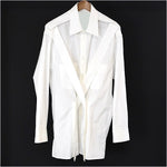 2020 Yohji shirting yohji back show yohji yamamoto yoshi custom pure cotton   S-6XL! Big yards men's clothing