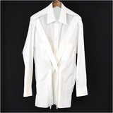 2020 Yohji shirting yohji back show yohji yamamoto yoshi custom pure cotton   S-6XL! Big yards men's clothing