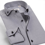 Deepocean Tuxedo Shirt Styles 2019 Camisa Social Masculina 100%  Cotton Brand Shirt White chemise homme French slim Fit Shirts