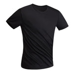 Anti-Dirty Waterproof Men T Shirt Creative Hydrophobic Stainproof Antifouling Short Sleeve T Shirt Men Quick Dry Top Breathable
