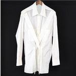 2020 Yohji shirting yohji back show yohji yamamoto yoshi custom pure cotton   S-6XL! Big yards men's clothing