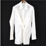 2020 Yohji shirting yohji back show yohji yamamoto yoshi custom pure cotton   S-6XL! Big yards men's clothing