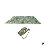 Outdoor Shelter Ultralight Tarp Camping Survival Sun Shelter Multifunctional Waterproof Beach Awning Beach Mat Rain Shelter