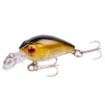 45mm 4.1g Crankbait Fishing Lure Artificial Hard CrankBait Bass Fishing wobbler Japan Topwater Minnow Fish Lures