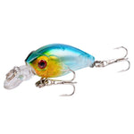 45mm 4.1g Crankbait Fishing Lure Artificial Hard CrankBait Bass Fishing wobbler Japan Topwater Minnow Fish Lures