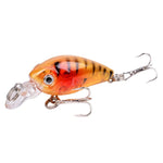 45mm 4.1g Crankbait Fishing Lure Artificial Hard CrankBait Bass Fishing wobbler Japan Topwater Minnow Fish Lures