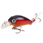 45mm 4.1g Crankbait Fishing Lure Artificial Hard CrankBait Bass Fishing wobbler Japan Topwater Minnow Fish Lures