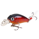 45mm 4.1g Crankbait Fishing Lure Artificial Hard CrankBait Bass Fishing wobbler Japan Topwater Minnow Fish Lures