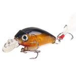 45mm 4.1g Crankbait Fishing Lure Artificial Hard CrankBait Bass Fishing wobbler Japan Topwater Minnow Fish Lures