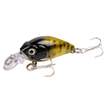45mm 4.1g Crankbait Fishing Lure Artificial Hard CrankBait Bass Fishing wobbler Japan Topwater Minnow Fish Lures