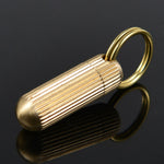 Stainless Steel Multi-function EDC Portable Tiny Mini Tool Key Ring Pendant Cutting Tool Capsule Knife