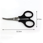 Fishing Multifunctional Pliers PE Line Cut Lure Hook Remover Line Cutter Scissors Pliers Carp Fishing Tackle Tools Accessories