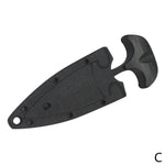 Free shipping multifunctional outdoor knife mini straight knife Training portable defense gadgets