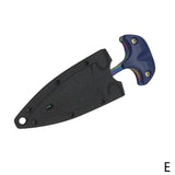 Free shipping multifunctional outdoor knife mini straight knife Training portable defense gadgets