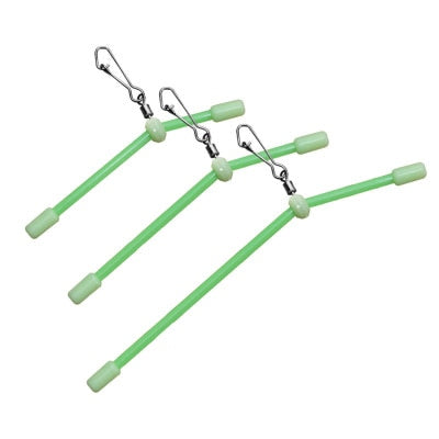 5pcs/bag Fishing Hooked Balance plastic head Snaps with Strong pin Sea Hook Lure Connector Fishing Line