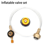 Outdoor Gas Stove Camping Stove Propane Refill Adapter Burner LPG Flat Cylinder Tank Coupler Bottle Adapter Save