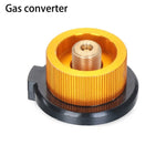 Outdoor Gas Stove Camping Stove Propane Refill Adapter Burner LPG Flat Cylinder Tank Coupler Bottle Adapter Save