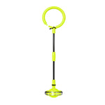 LED Toy Flashing Jumping Ring Colorful Ankle Skip Circle Foldable Swing Ball for Children &T8