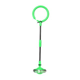LED Toy Flashing Jumping Ring Colorful Ankle Skip Circle Foldable Swing Ball for Children &T8