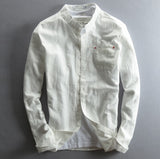 2019 Spring Autumn Summer Long Sleeve Cotton And Linen Shirts Chinese Style Fashion Casual Man Slim Fit Shirts Wt998