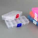 1pcs Multifunctional High Resistance 13 * 6* 3cm with Transparent Visible Strength Plastic Fishing Lure  Fishing Tackle Bait Box