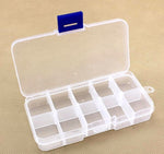 1pcs Multifunctional High Resistance 13 * 6* 3cm with Transparent Visible Strength Plastic Fishing Lure  Fishing Tackle Bait Box