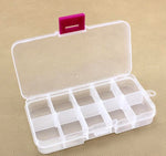 1pcs Multifunctional High Resistance 13 * 6* 3cm with Transparent Visible Strength Plastic Fishing Lure  Fishing Tackle Bait Box