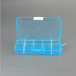 1pcs Multifunctional High Resistance 13 * 6* 3cm with Transparent Visible Strength Plastic Fishing Lure  Fishing Tackle Bait Box