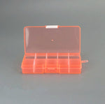 1pcs Multifunctional High Resistance 13 * 6* 3cm with Transparent Visible Strength Plastic Fishing Lure  Fishing Tackle Bait Box