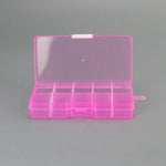 1pcs Multifunctional High Resistance 13 * 6* 3cm with Transparent Visible Strength Plastic Fishing Lure  Fishing Tackle Bait Box