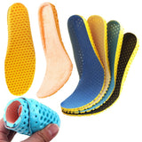 Unisex Stretch Breathable Deodorant Running Cushion Insoles Shoes Sole Orthopedic Pad Winter Warm Insole Outdoor Hiking Camping