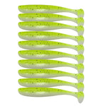 10pcs/Lot Silicone Soft Lures Fishing Bait 1.2g 2g Sea Fishing Bass Pike Swimbait Wobblers Artificial Tackle
