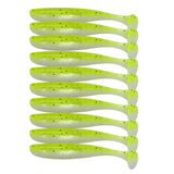 10pcs/Lot Silicone Soft Lures Fishing Bait 1.2g 2g Sea Fishing Bass Pike Swimbait Wobblers Artificial Tackle