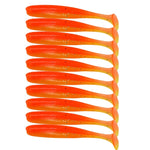10pcs/Lot Silicone Soft Lures Fishing Bait 1.2g 2g Sea Fishing Bass Pike Swimbait Wobblers Artificial Tackle