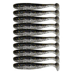 10pcs/Lot Silicone Soft Lures Fishing Bait 1.2g 2g Sea Fishing Bass Pike Swimbait Wobblers Artificial Tackle
