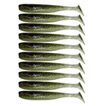 10pcs/Lot Silicone Soft Lures Fishing Bait 1.2g 2g Sea Fishing Bass Pike Swimbait Wobblers Artificial Tackle
