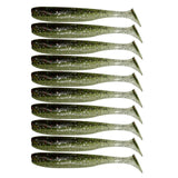 10pcs/Lot Silicone Soft Lures Fishing Bait 1.2g 2g Sea Fishing Bass Pike Swimbait Wobblers Artificial Tackle