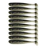 10pcs/Lot Silicone Soft Lures Fishing Bait 1.2g 2g Sea Fishing Bass Pike Swimbait Wobblers Artificial Tackle