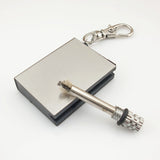 10000 Hair Emergency Fire Starter Flint Match Lighter Metal Outdoor Camping Hiking Instant Survival Tool Safety Durable