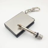 10000 Hair Emergency Fire Starter Flint Match Lighter Metal Outdoor Camping Hiking Instant Survival Tool Safety Durable