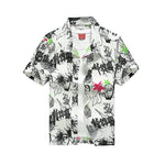 2019 New Male Hawaiian Shirts Fashion Men's Casual Button Hawaii Print Beach Short Sleeve Quick Dry Top Blouse M-5XL