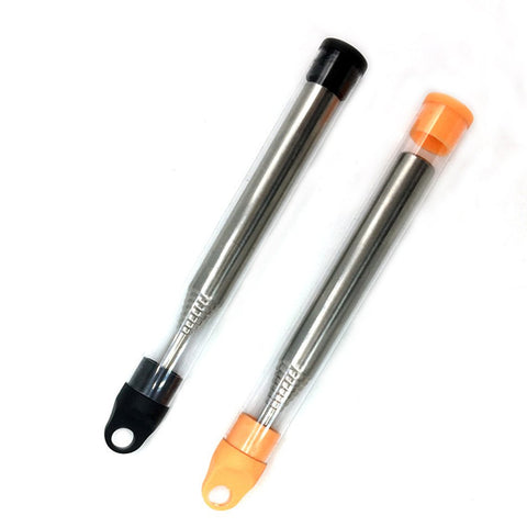 Outdoor Cooking Survival Blow Fire Tube Portable Fire Starter Tube Retractable Stainless Steel Camping Blow Fire Tube