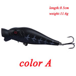Minnow Fishing Lures 5cm 4.2g 3D Eyes Plastic Hard Bait Crankbait Wobblers With 10# Hooks Artificial Japan Swimbait Peche Tackle