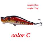 Minnow Fishing Lures 5cm 4.2g 3D Eyes Plastic Hard Bait Crankbait Wobblers With 10# Hooks Artificial Japan Swimbait Peche Tackle