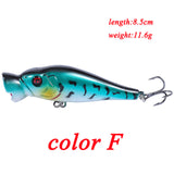 Minnow Fishing Lures 5cm 4.2g 3D Eyes Plastic Hard Bait Crankbait Wobblers With 10# Hooks Artificial Japan Swimbait Peche Tackle