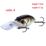 Minnow Fishing Lures 5cm 4.2g 3D Eyes Plastic Hard Bait Crankbait Wobblers With 10# Hooks Artificial Japan Swimbait Peche Tackle