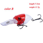 Minnow Fishing Lures 5cm 4.2g 3D Eyes Plastic Hard Bait Crankbait Wobblers With 10# Hooks Artificial Japan Swimbait Peche Tackle