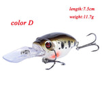 Minnow Fishing Lures 5cm 4.2g 3D Eyes Plastic Hard Bait Crankbait Wobblers With 10# Hooks Artificial Japan Swimbait Peche Tackle